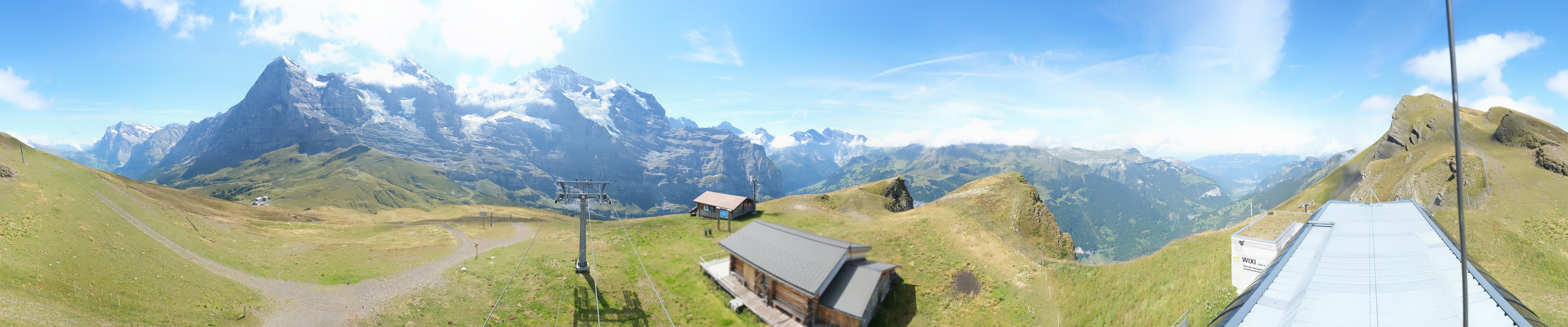 Archiv Foto Webcam Kleine Scheidegg-Lauberhorn, Grindelwald