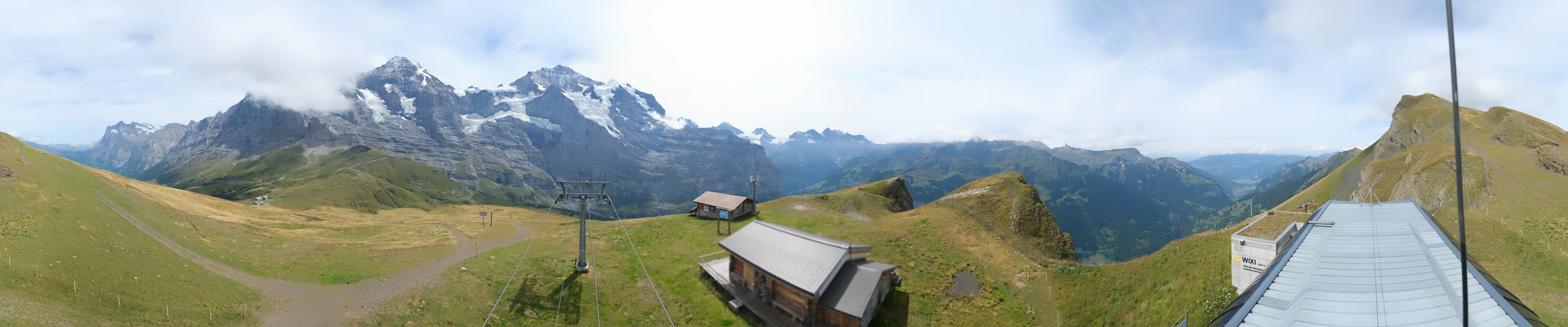 Archiv Foto Webcam Kleine Scheidegg-Lauberhorn, Grindelwald