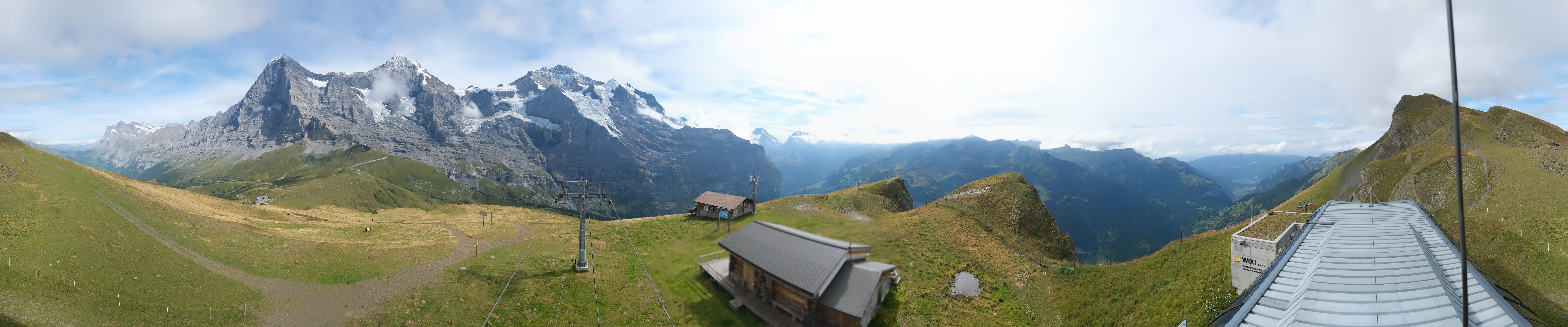 Archiv Foto Webcam Kleine Scheidegg-Lauberhorn, Grindelwald