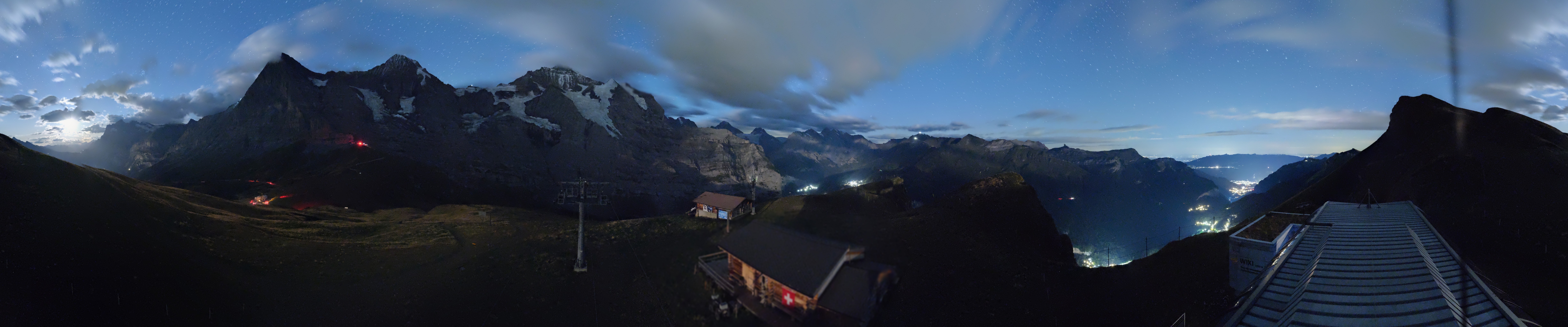 Archiv Foto Webcam Kleine Scheidegg-Lauberhorn, Grindelwald
