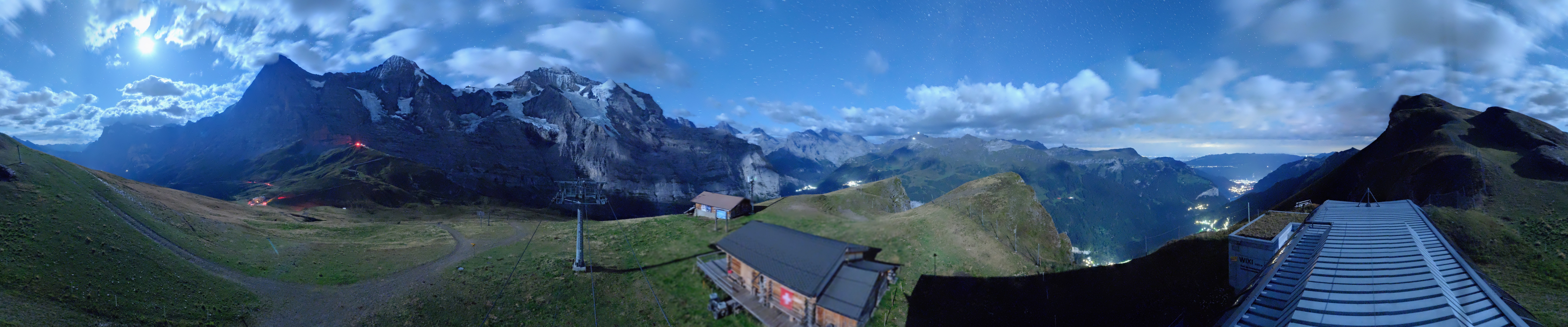Archiv Foto Webcam Kleine Scheidegg-Lauberhorn, Grindelwald