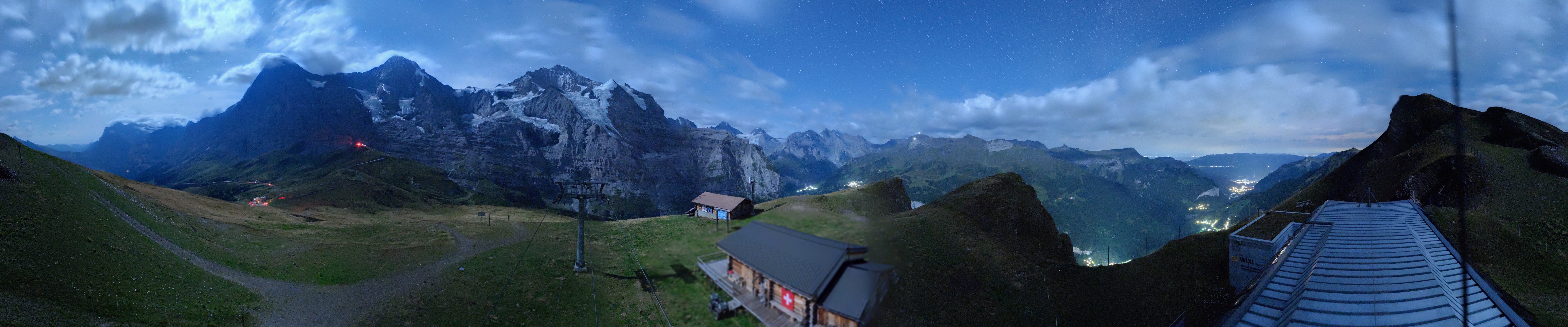 Archiv Foto Webcam Kleine Scheidegg-Lauberhorn, Grindelwald