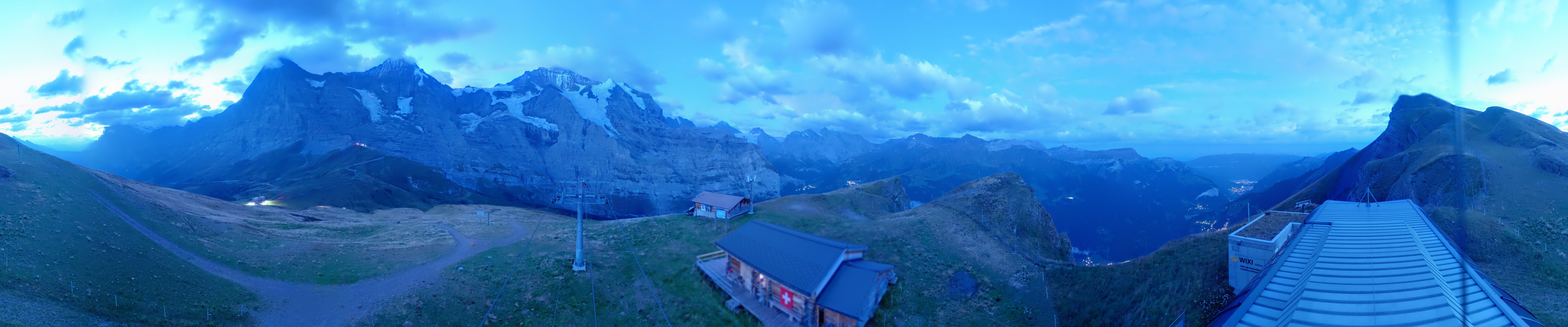 Archiv Foto Webcam Kleine Scheidegg-Lauberhorn, Grindelwald
