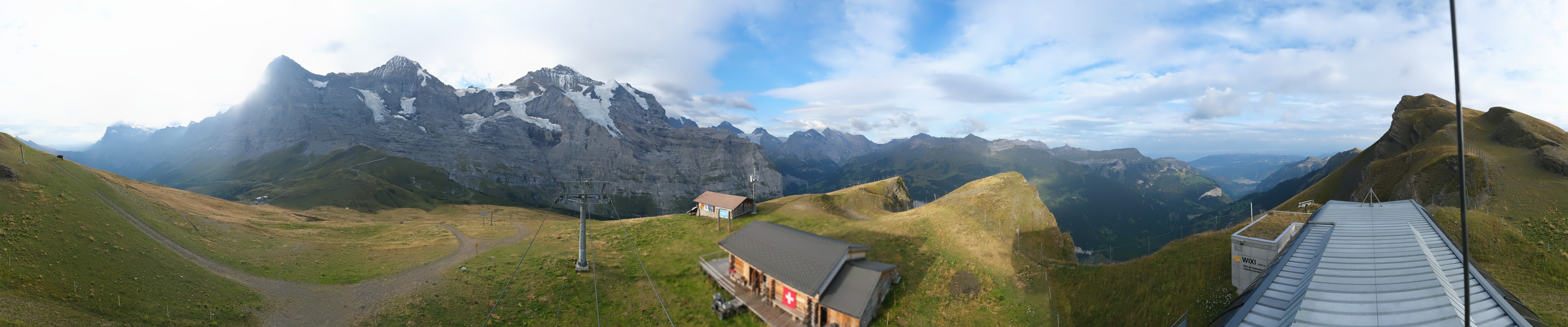 Archiv Foto Webcam Kleine Scheidegg-Lauberhorn, Grindelwald