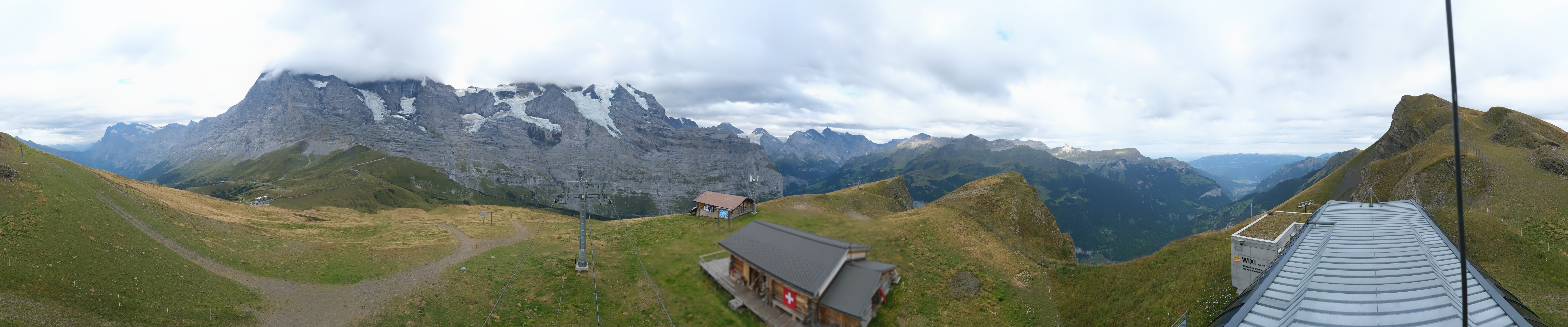 Archiv Foto Webcam Kleine Scheidegg-Lauberhorn, Grindelwald