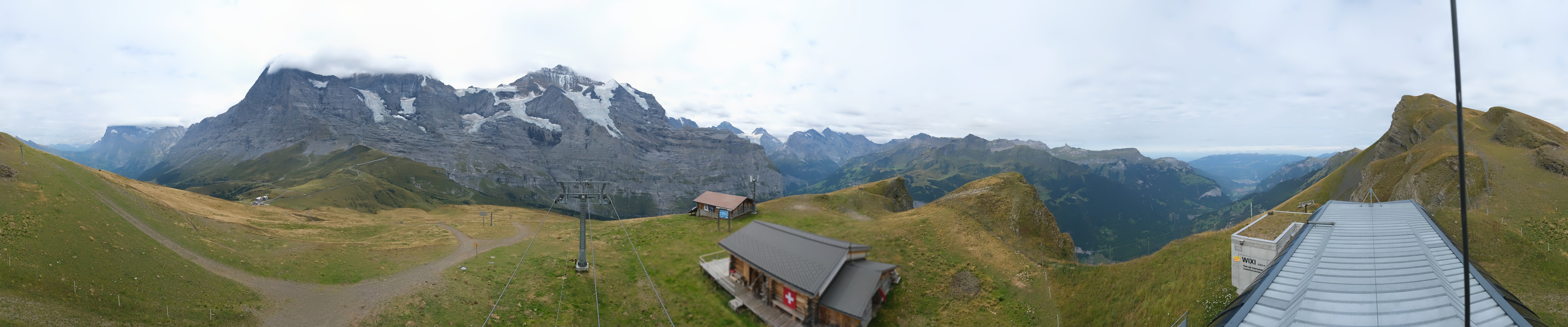Archived image Webcam Top Station Lauberhorn, Grindelwald