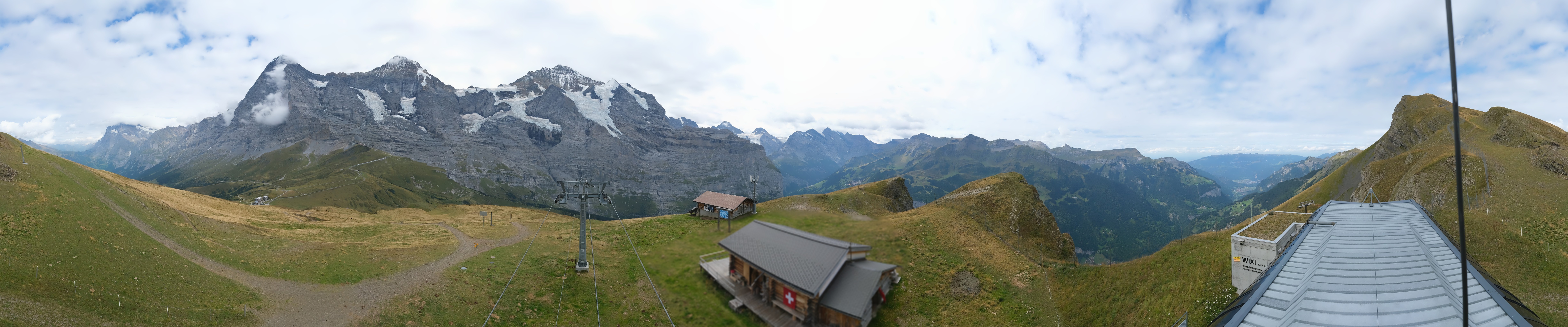 Archived image Webcam Top Station Lauberhorn, Grindelwald
