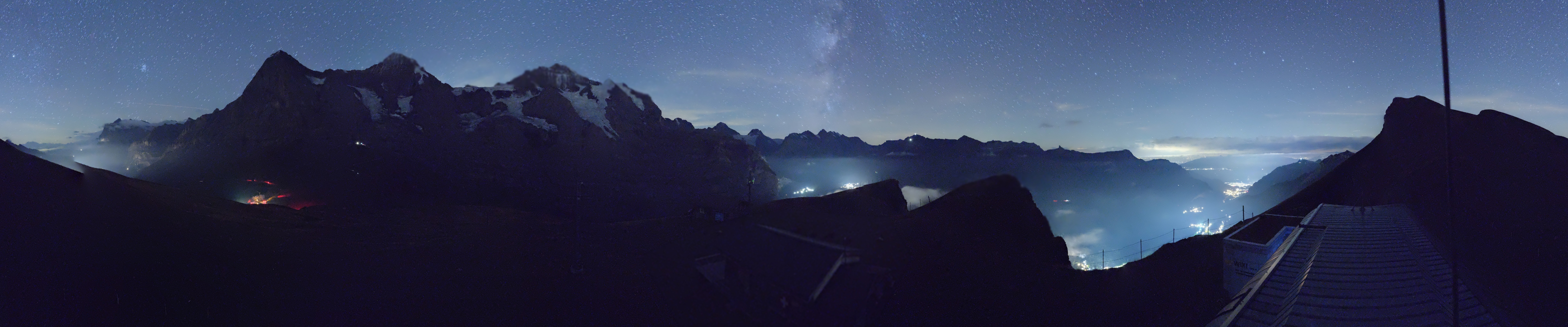 Archiv Foto Webcam Kleine Scheidegg-Lauberhorn, Grindelwald
