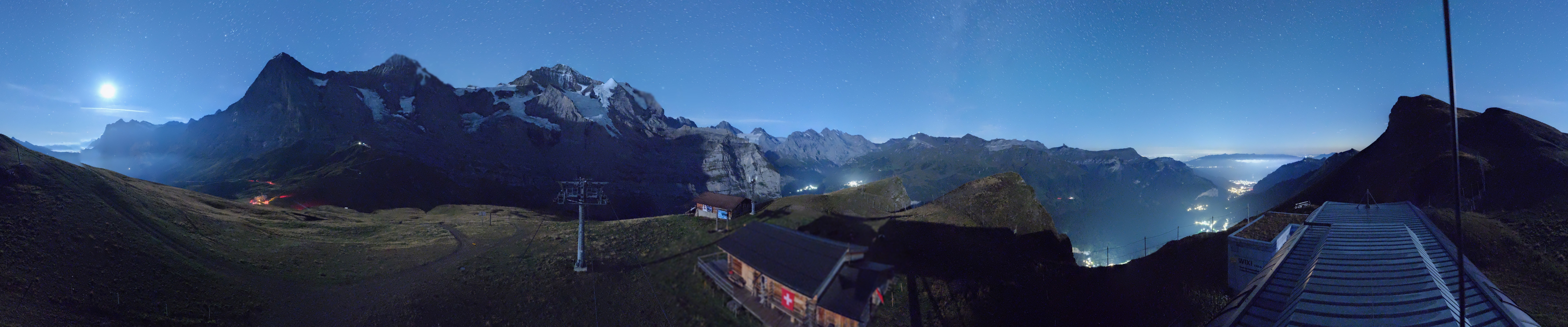 Archiv Foto Webcam Kleine Scheidegg-Lauberhorn, Grindelwald