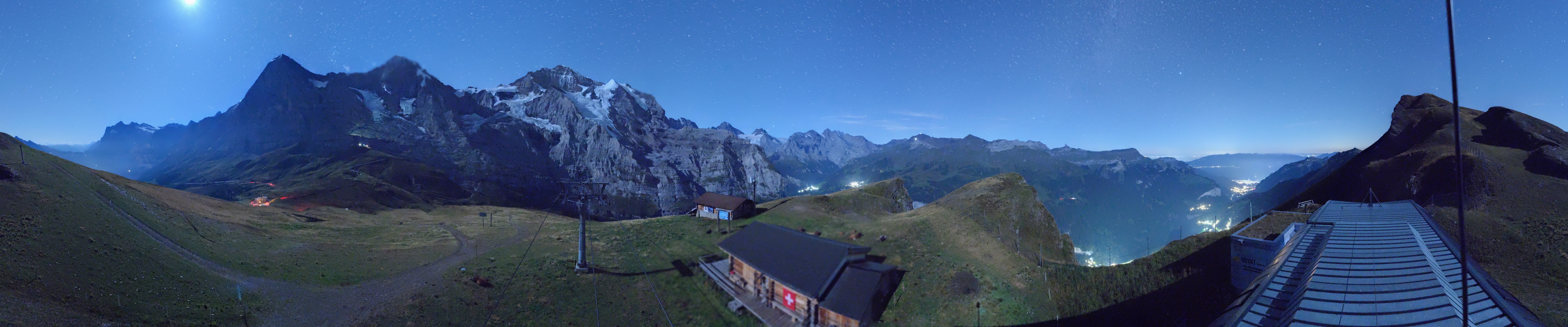 Archiv Foto Webcam Kleine Scheidegg-Lauberhorn, Grindelwald