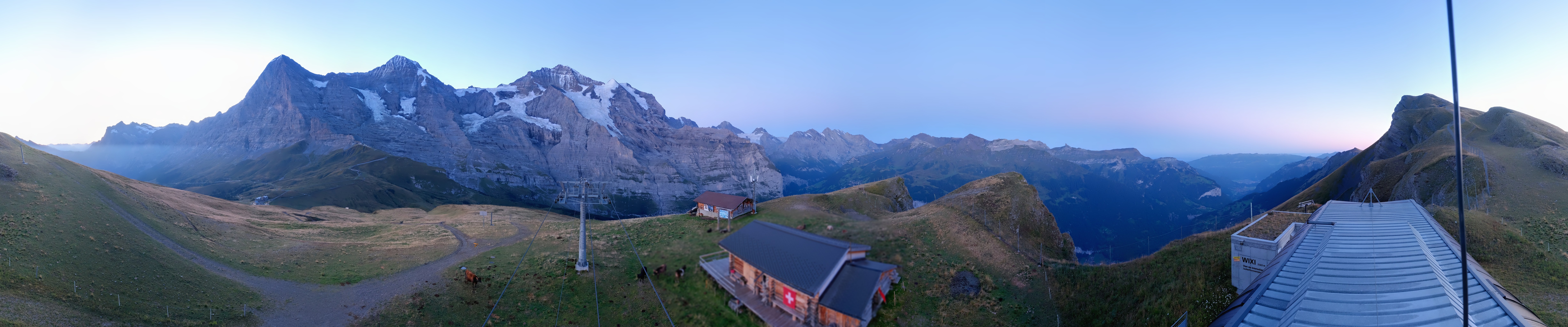Archiv Foto Webcam Kleine Scheidegg-Lauberhorn, Grindelwald