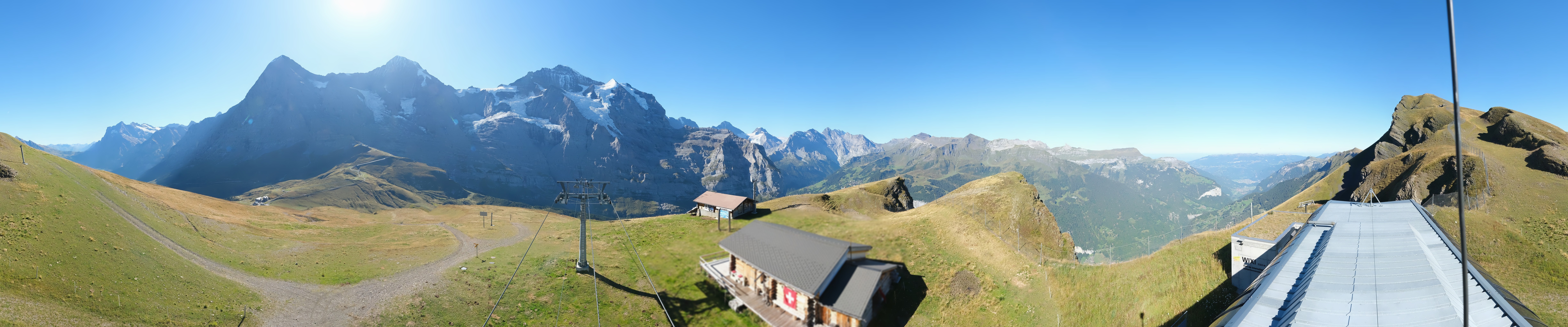 Archiv Foto Webcam Kleine Scheidegg-Lauberhorn, Grindelwald