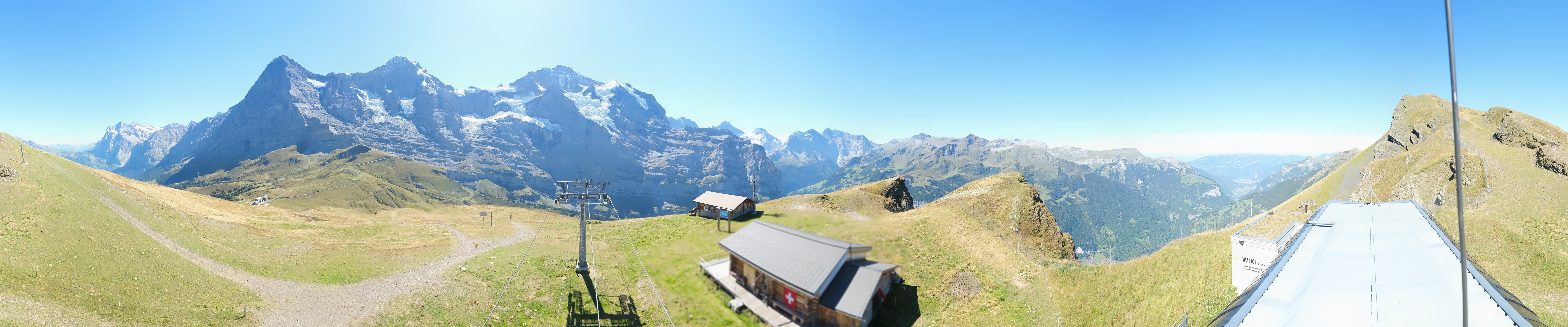 Archiv Foto Webcam Kleine Scheidegg-Lauberhorn, Grindelwald