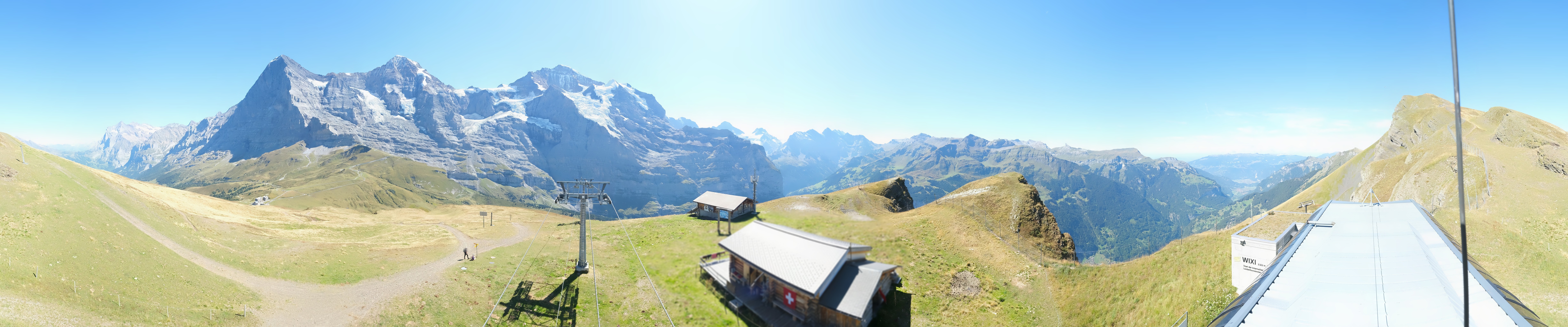 Archiv Foto Webcam Kleine Scheidegg-Lauberhorn, Grindelwald