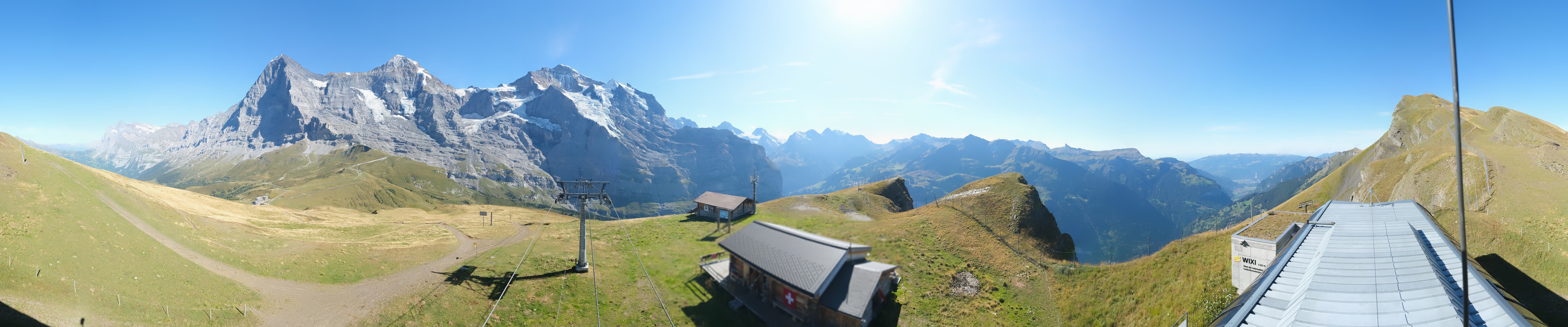 Archiv Foto Webcam Kleine Scheidegg-Lauberhorn, Grindelwald