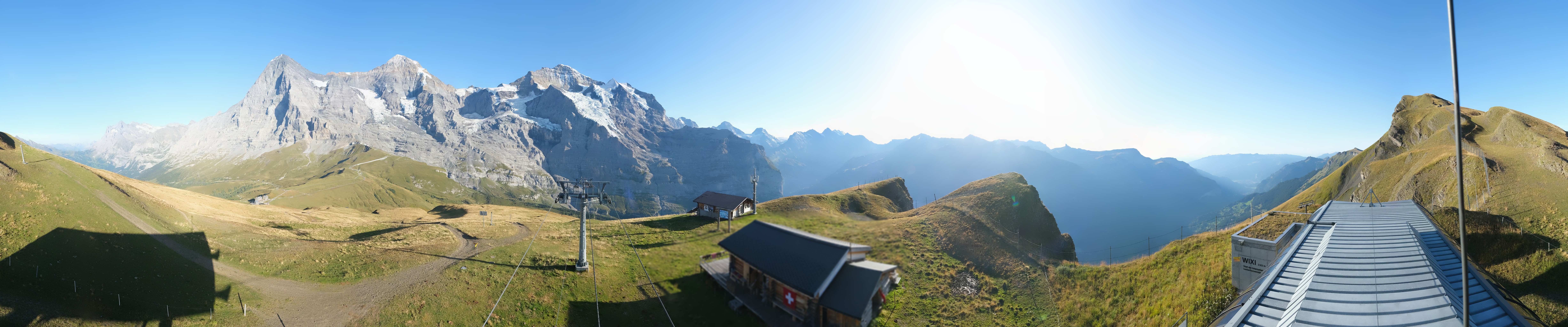 Archiv Foto Webcam Kleine Scheidegg-Lauberhorn, Grindelwald