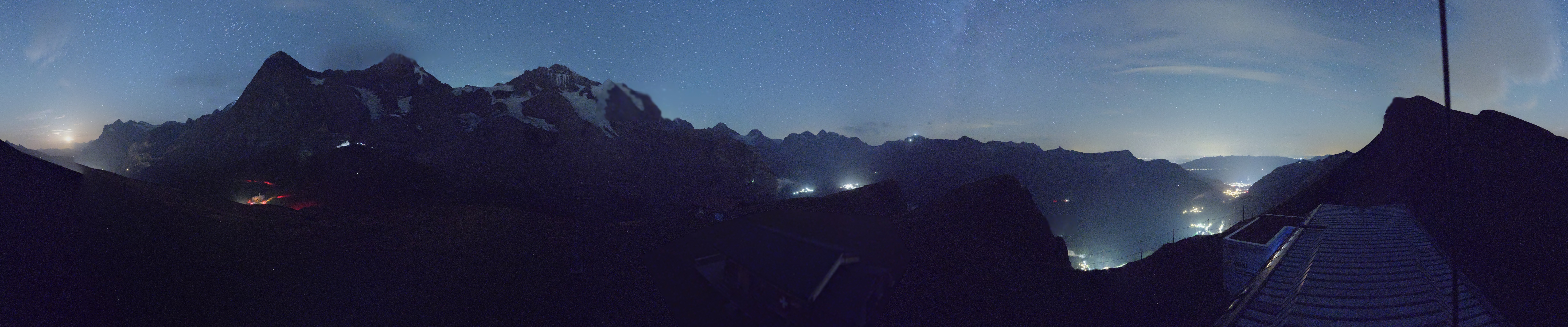 Archiv Foto Webcam Kleine Scheidegg-Lauberhorn, Grindelwald