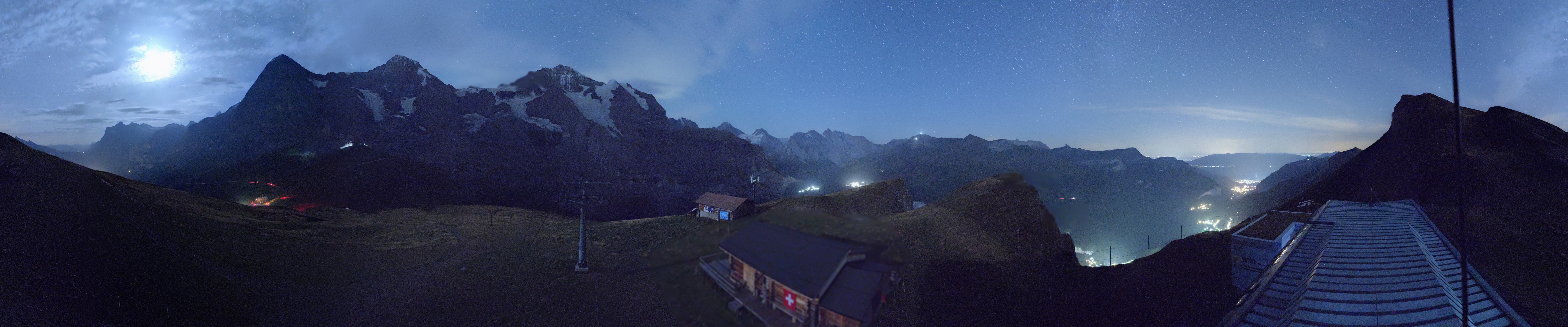 Archiv Foto Webcam Kleine Scheidegg-Lauberhorn, Grindelwald
