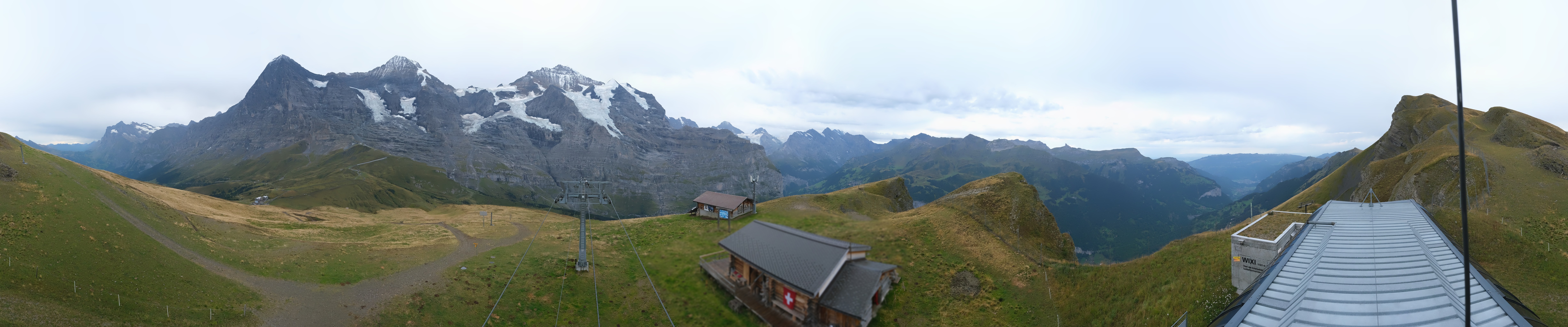 Archiv Foto Webcam Kleine Scheidegg-Lauberhorn, Grindelwald