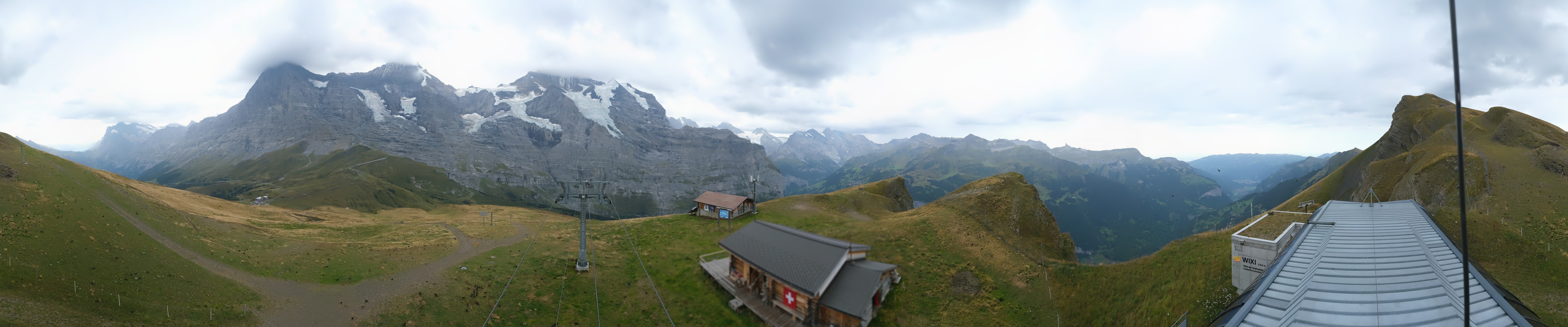 Archiv Foto Webcam Kleine Scheidegg-Lauberhorn, Grindelwald