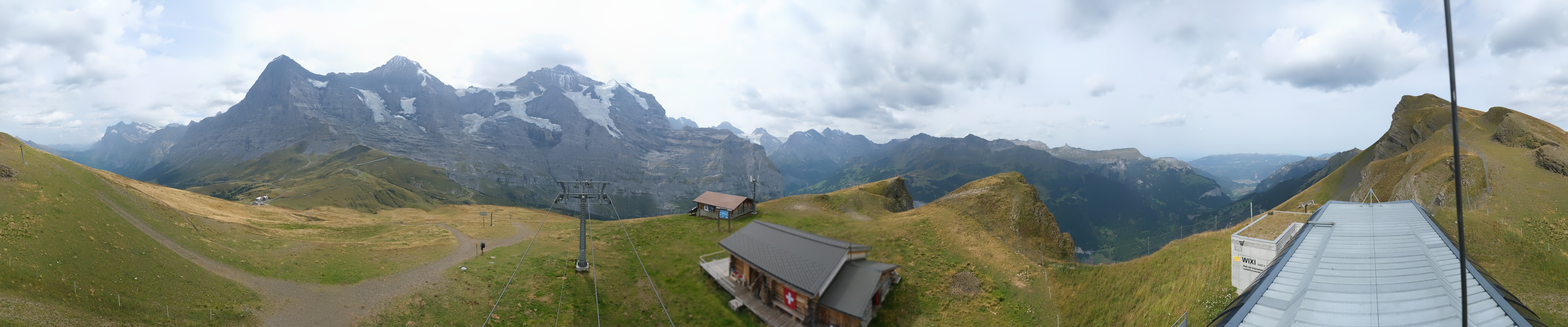 Archiv Foto Webcam Kleine Scheidegg-Lauberhorn, Grindelwald