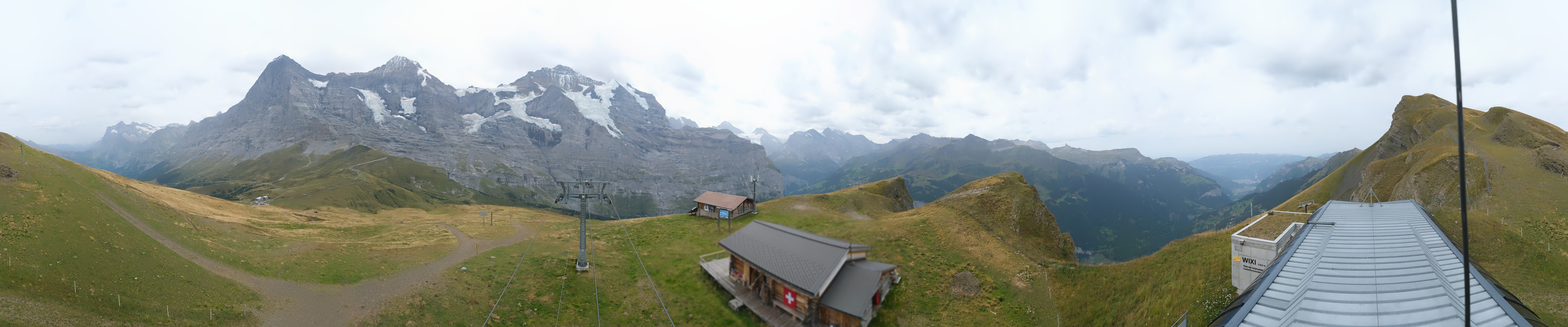 Archiv Foto Webcam Kleine Scheidegg-Lauberhorn, Grindelwald