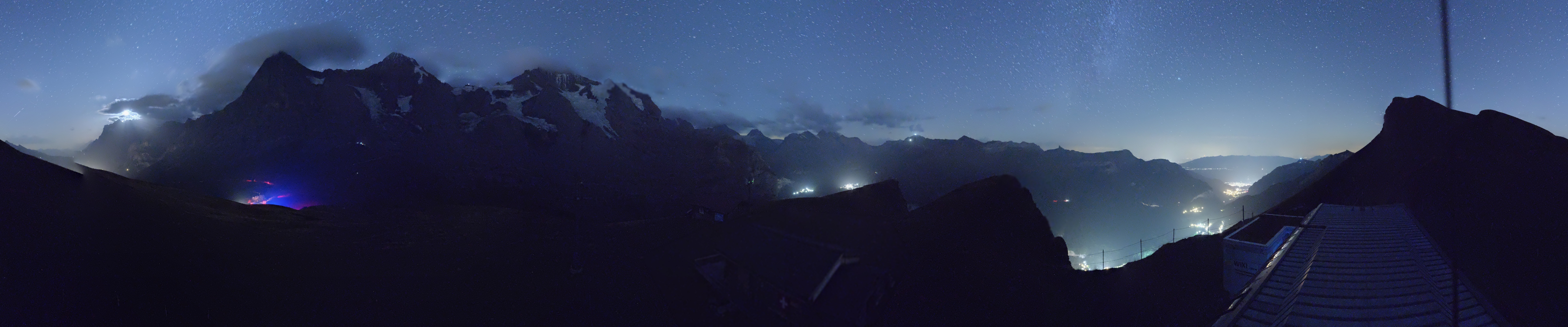 Archived image Webcam Top Station Lauberhorn, Grindelwald