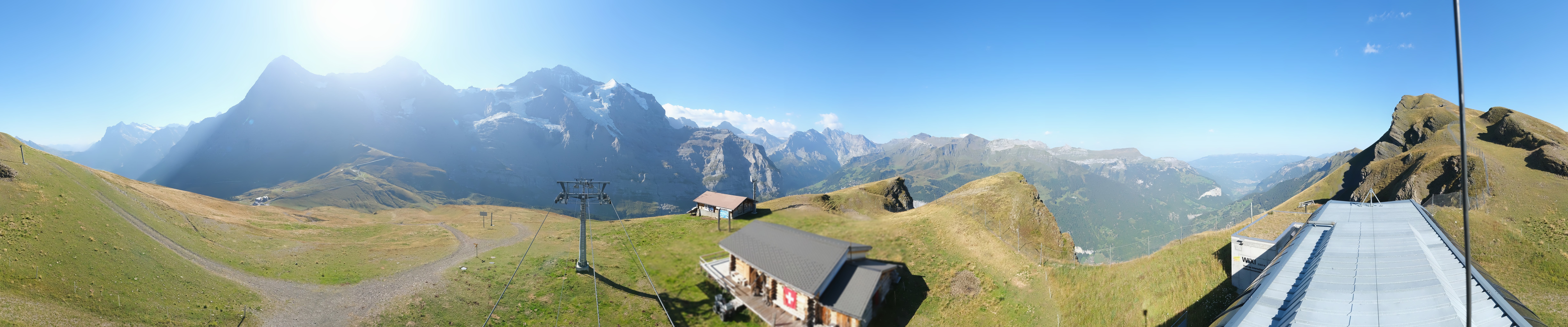 Archived image Webcam Top Station Lauberhorn, Grindelwald