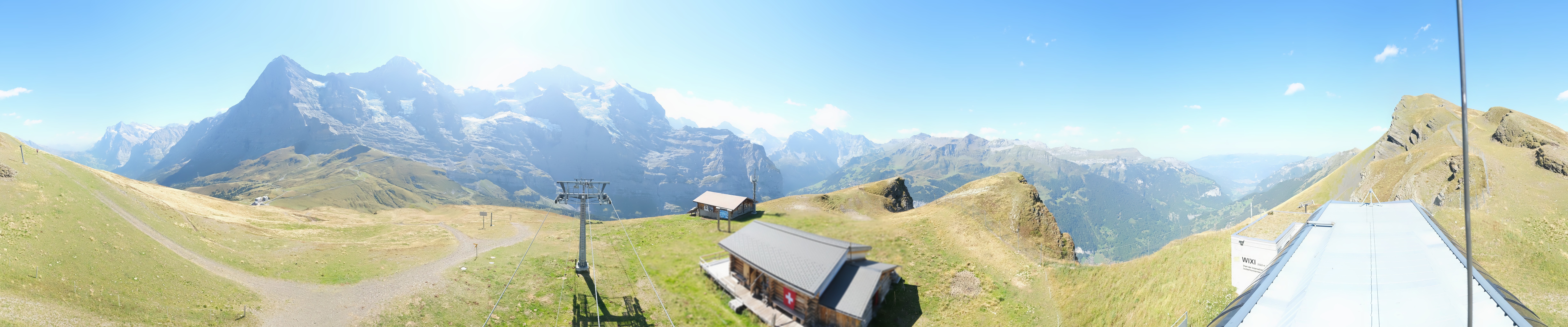 Archived image Webcam Top Station Lauberhorn, Grindelwald