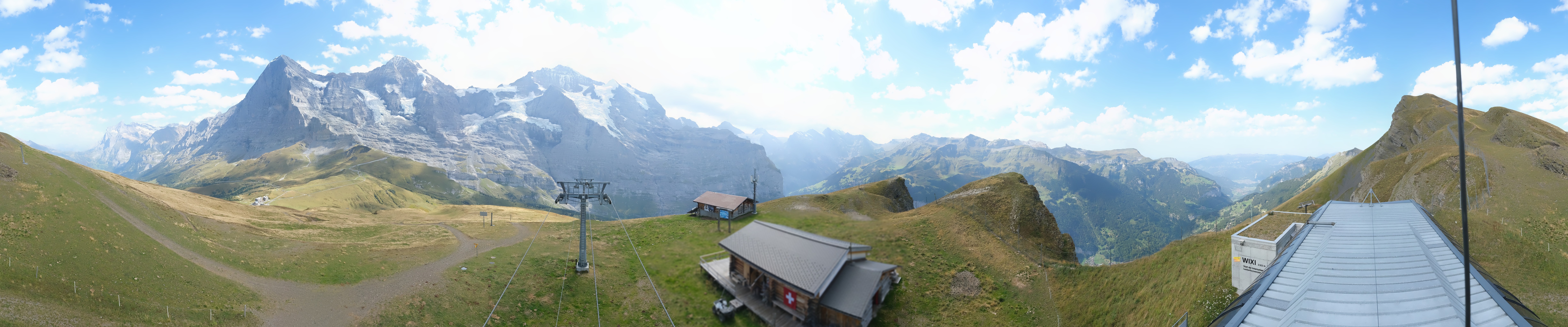 Archived image Webcam Top Station Lauberhorn, Grindelwald