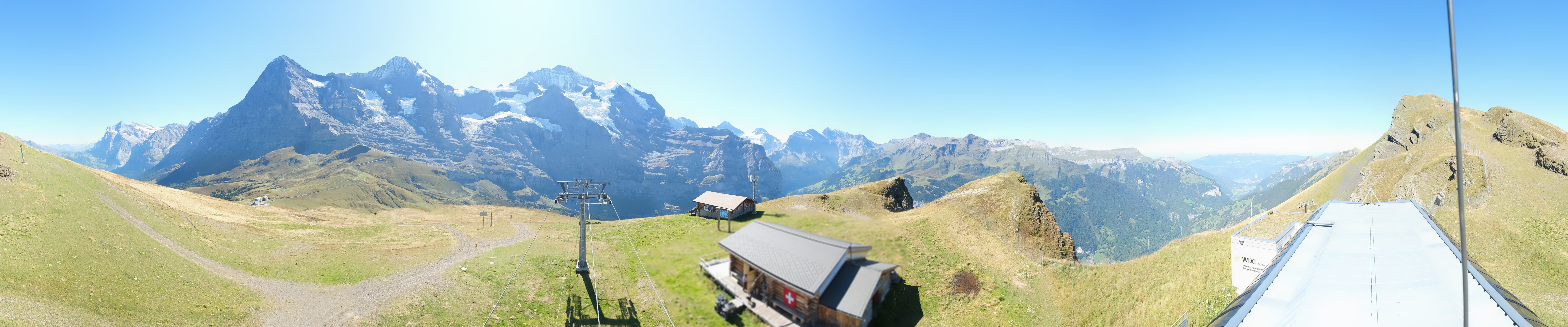 Archived image Webcam Top Station Lauberhorn, Grindelwald