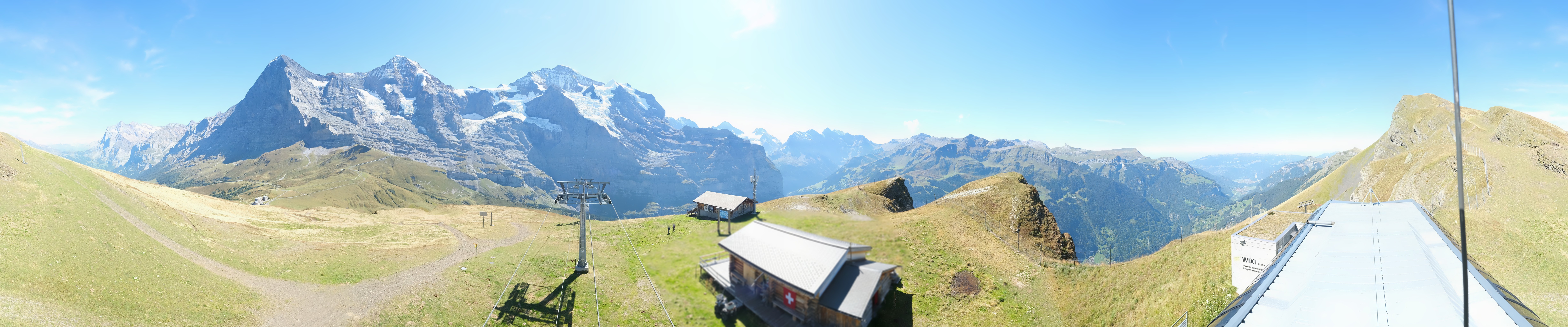Archived image Webcam Top Station Lauberhorn, Grindelwald