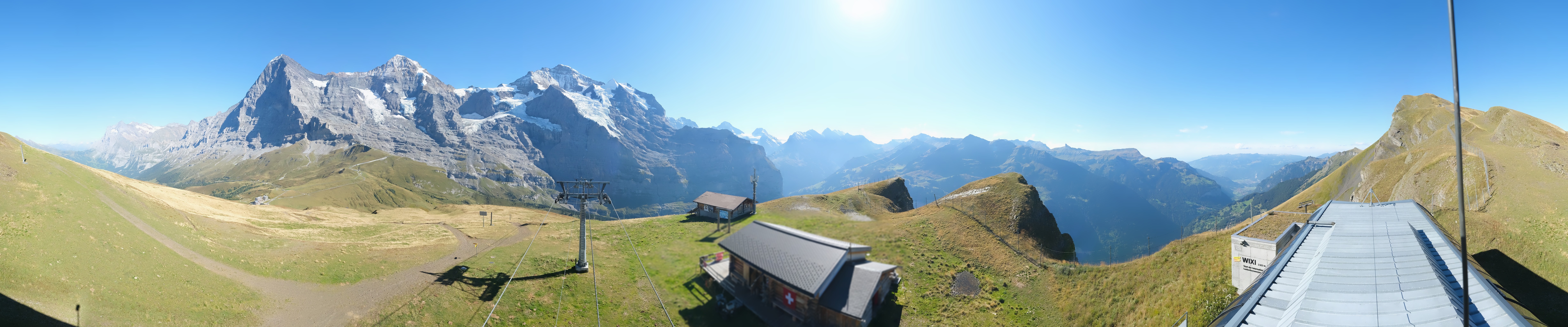 Archived image Webcam Top Station Lauberhorn, Grindelwald