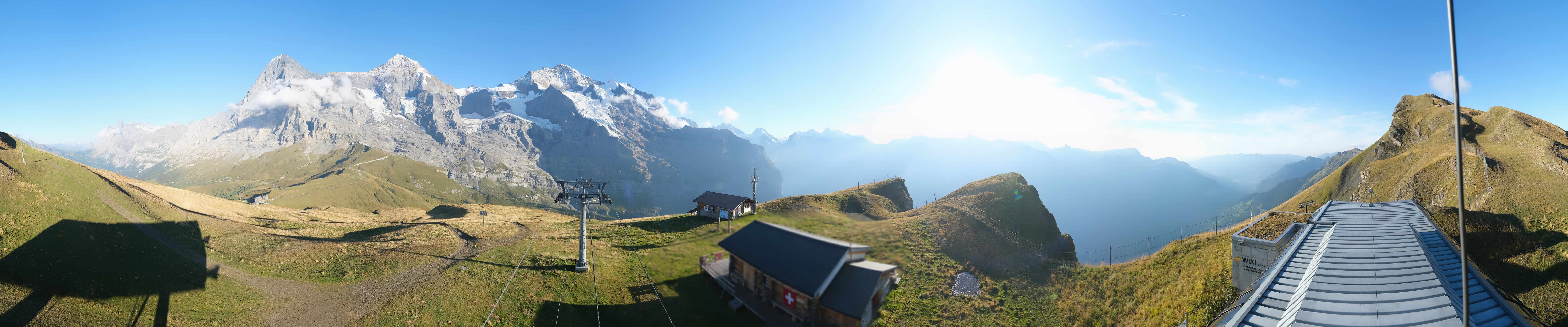 Archived image Webcam Top Station Lauberhorn, Grindelwald