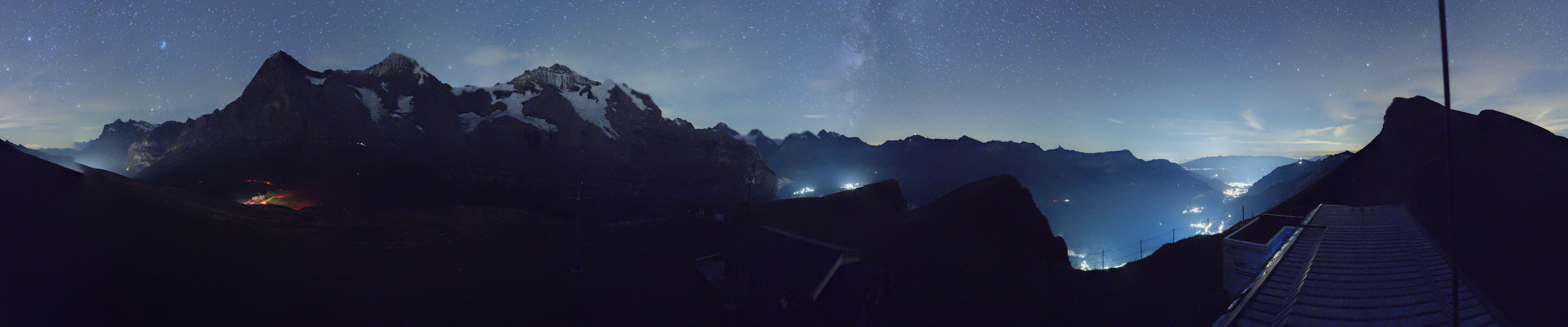 Archiv Foto Webcam Kleine Scheidegg-Lauberhorn, Grindelwald