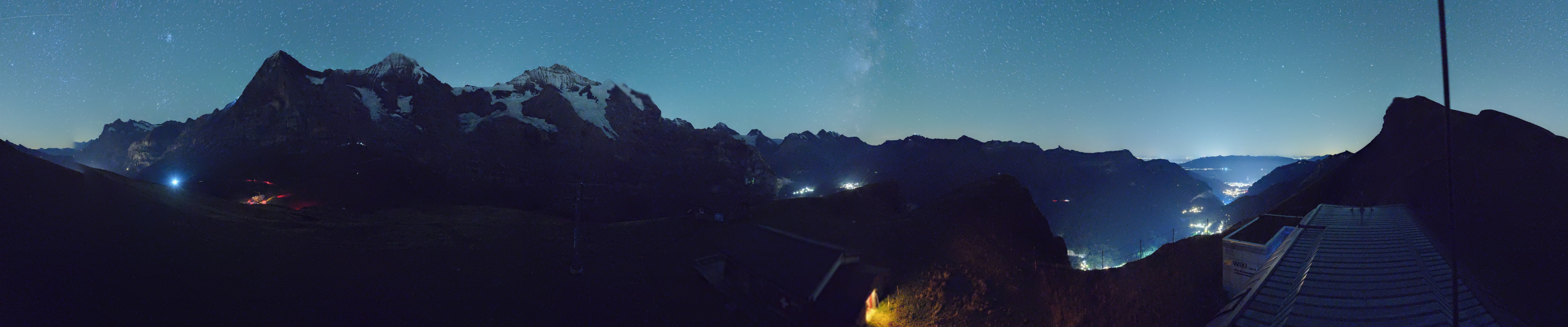 Archiv Foto Webcam Kleine Scheidegg-Lauberhorn, Grindelwald