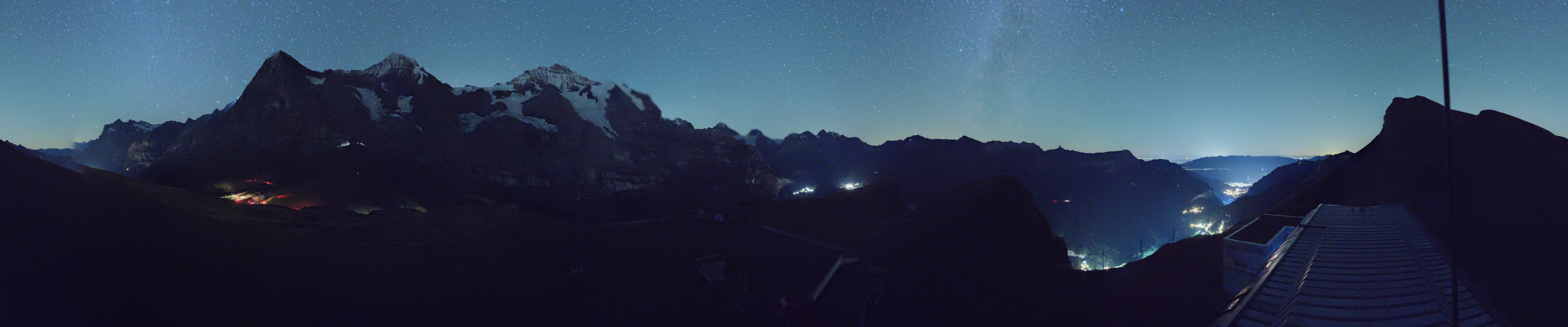 Archiv Foto Webcam Kleine Scheidegg-Lauberhorn, Grindelwald