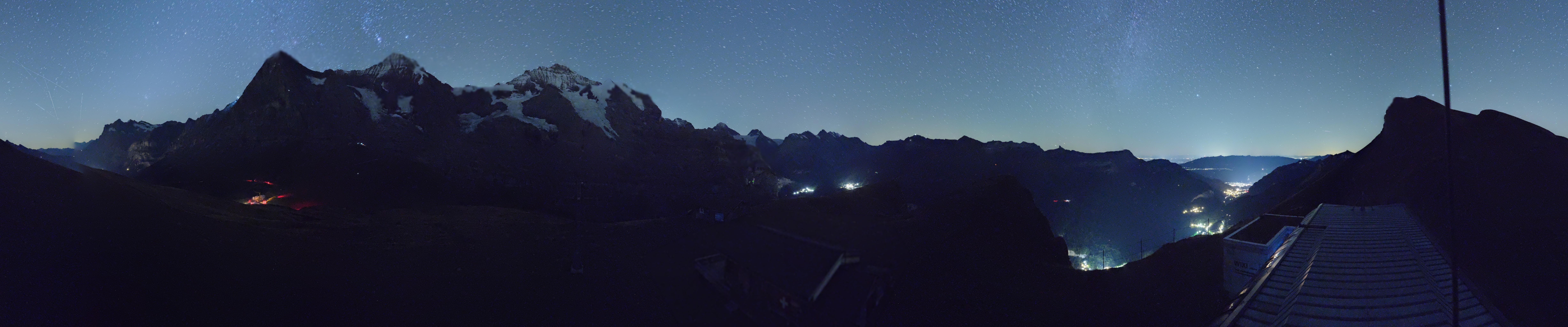 Archiv Foto Webcam Kleine Scheidegg-Lauberhorn, Grindelwald