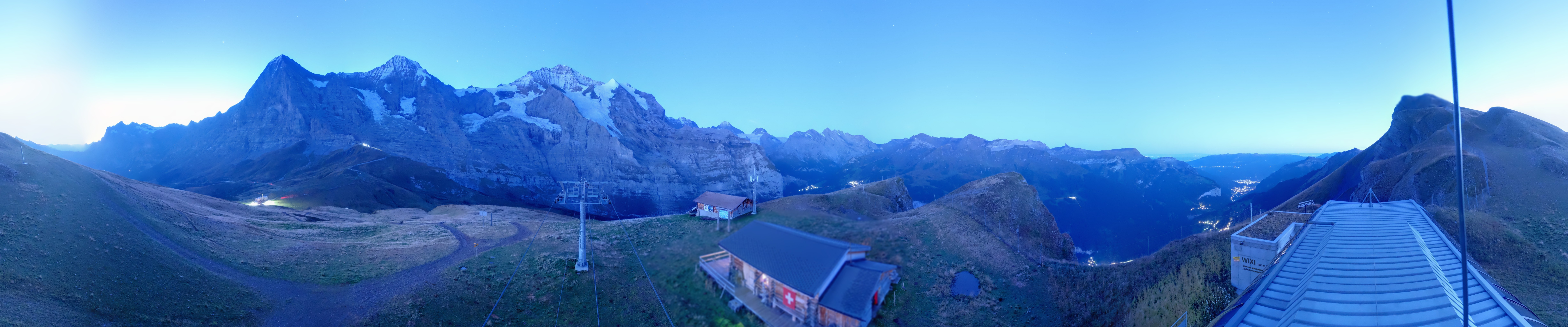 Archiv Foto Webcam Kleine Scheidegg-Lauberhorn, Grindelwald