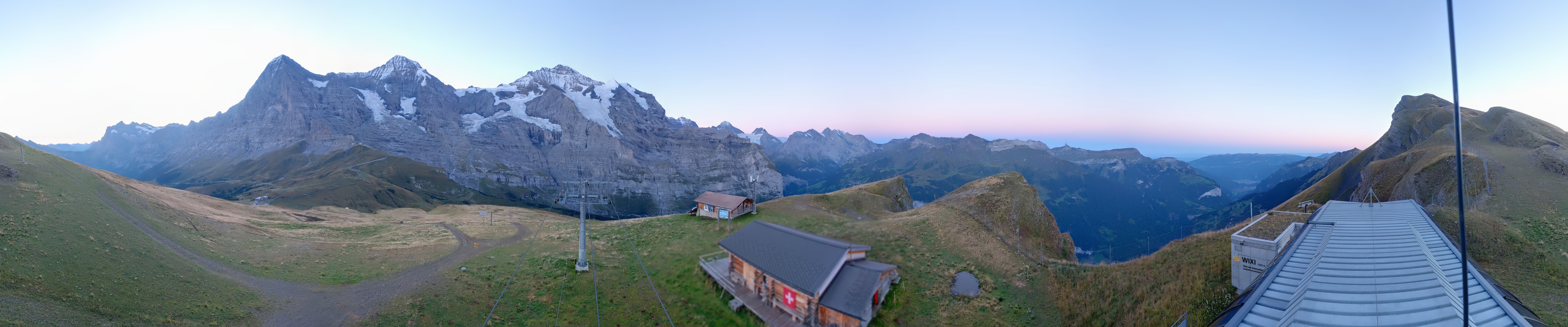 Archiv Foto Webcam Kleine Scheidegg-Lauberhorn, Grindelwald