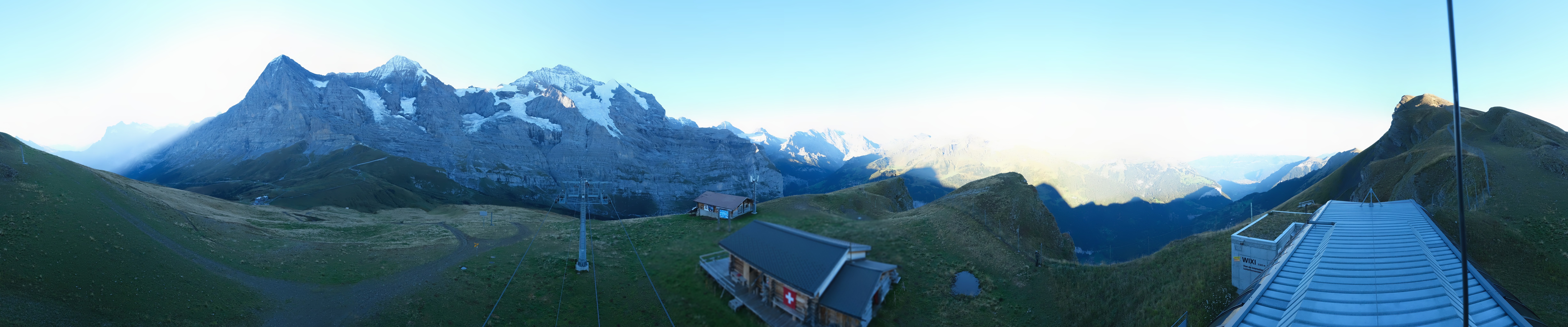 Archiv Foto Webcam Kleine Scheidegg-Lauberhorn, Grindelwald