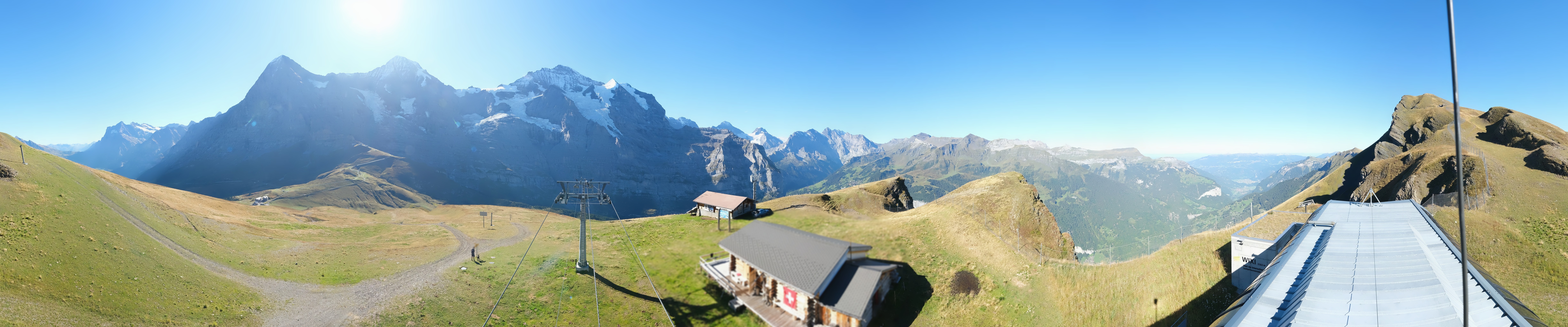 Archiv Foto Webcam Kleine Scheidegg-Lauberhorn, Grindelwald