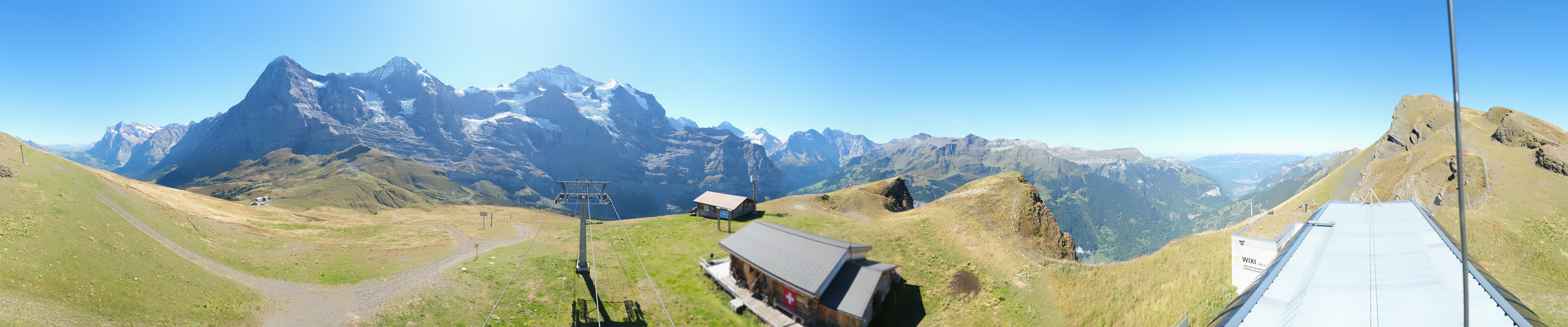Archiv Foto Webcam Kleine Scheidegg-Lauberhorn, Grindelwald
