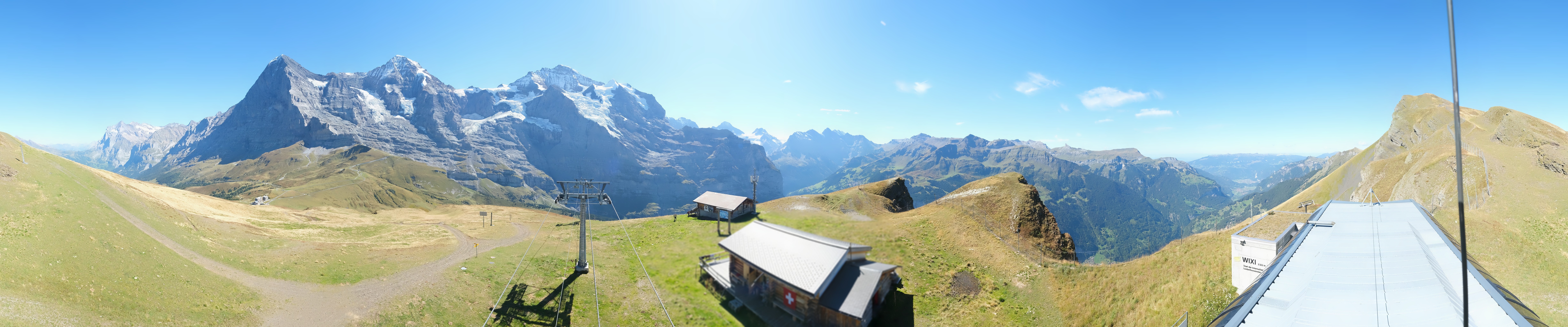 Archiv Foto Webcam Kleine Scheidegg-Lauberhorn, Grindelwald