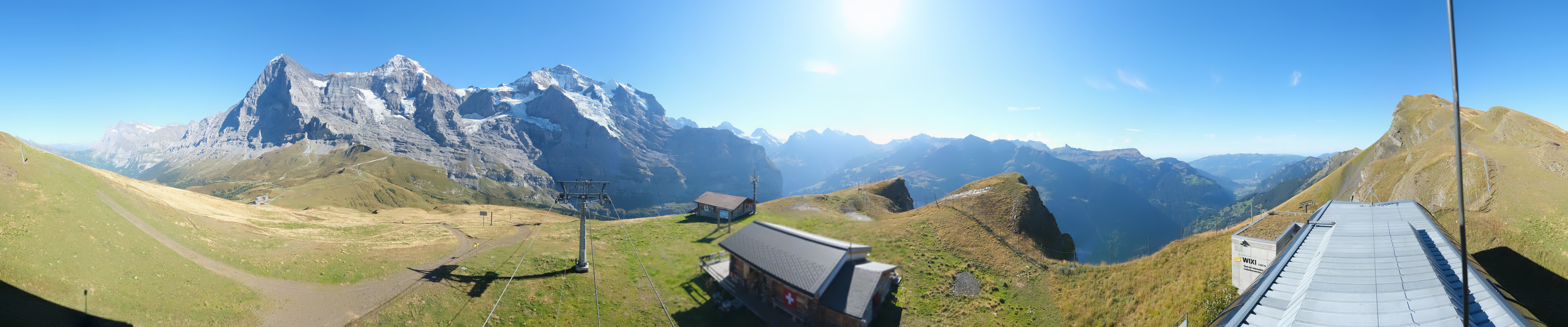 Archiv Foto Webcam Kleine Scheidegg-Lauberhorn, Grindelwald