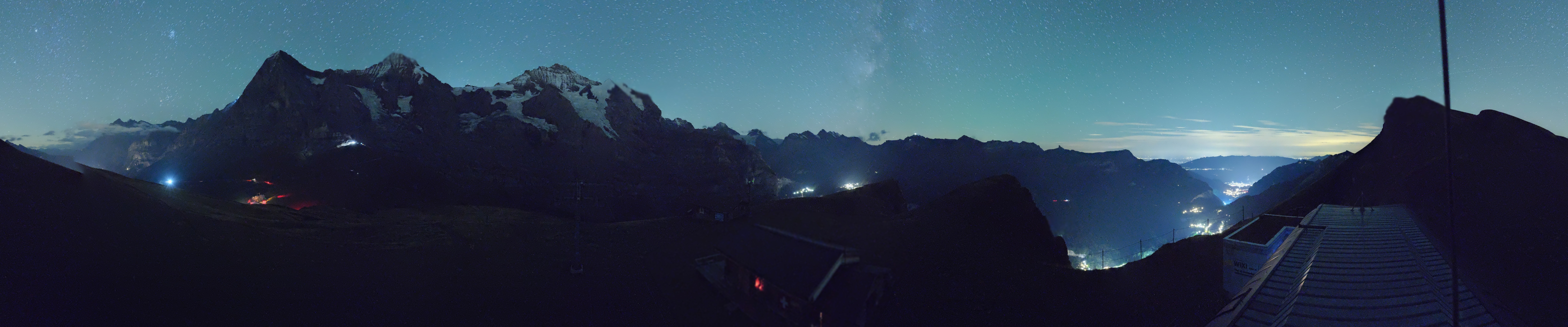 Archiv Foto Webcam Kleine Scheidegg-Lauberhorn, Grindelwald