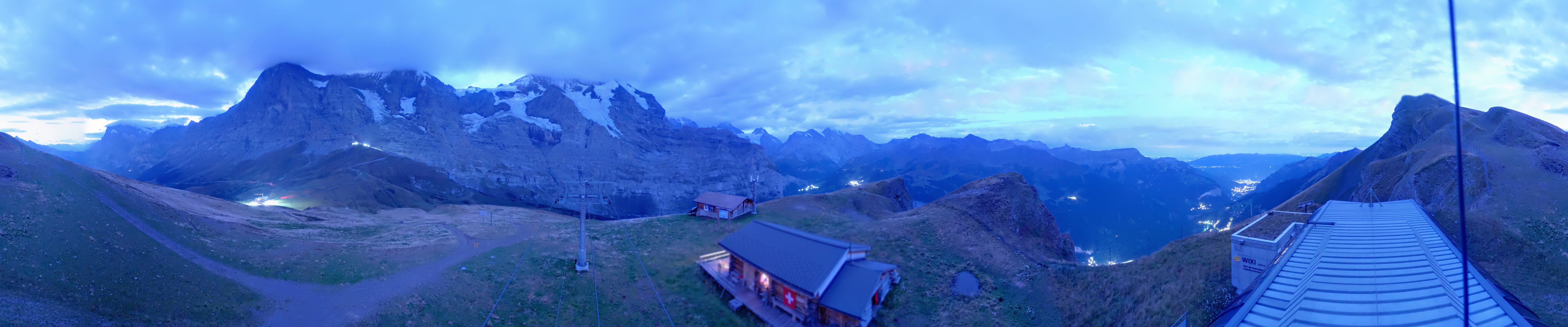 Archiv Foto Webcam Kleine Scheidegg-Lauberhorn, Grindelwald