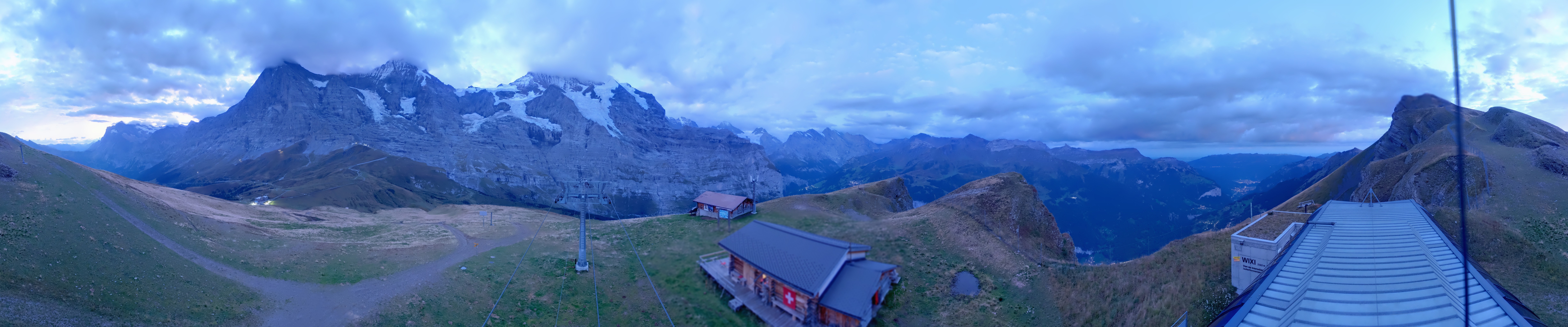 Archiv Foto Webcam Kleine Scheidegg-Lauberhorn, Grindelwald