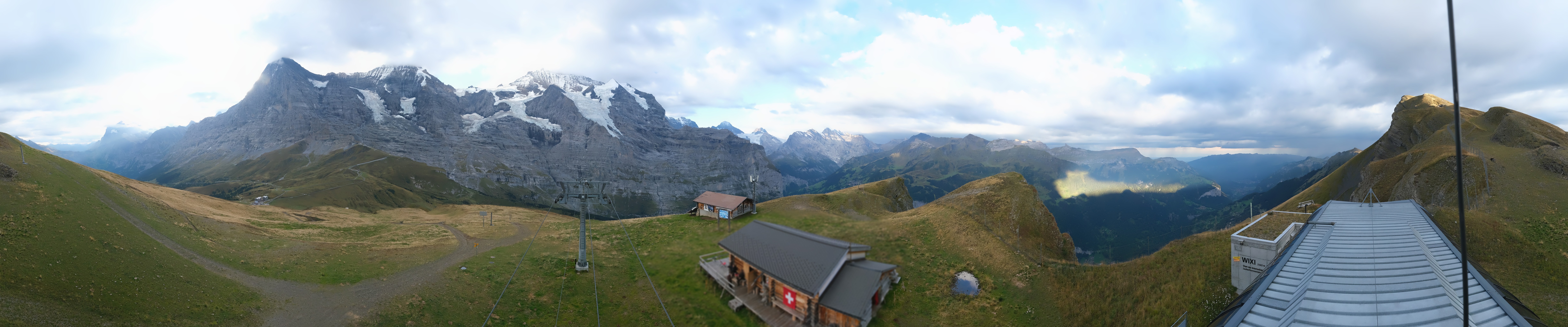 Archiv Foto Webcam Kleine Scheidegg-Lauberhorn, Grindelwald