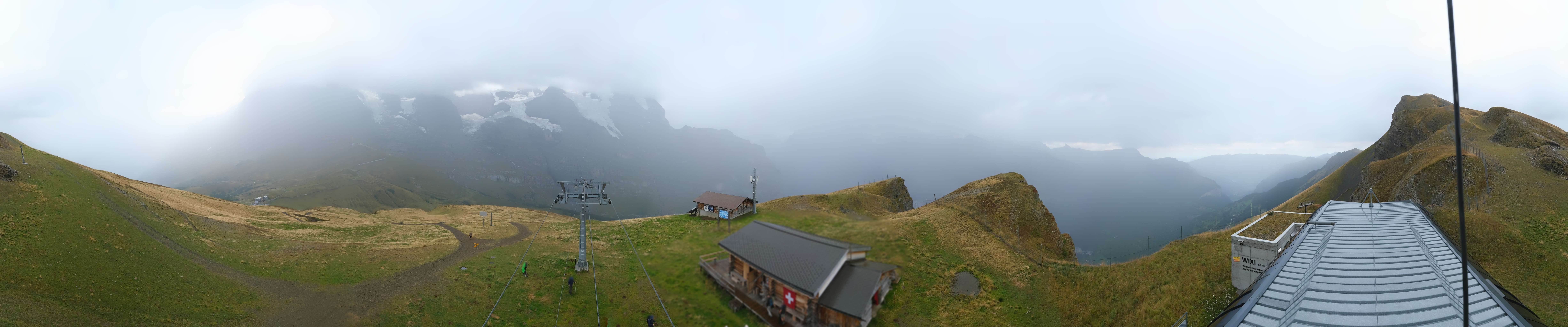 Archiv Foto Webcam Kleine Scheidegg-Lauberhorn, Grindelwald